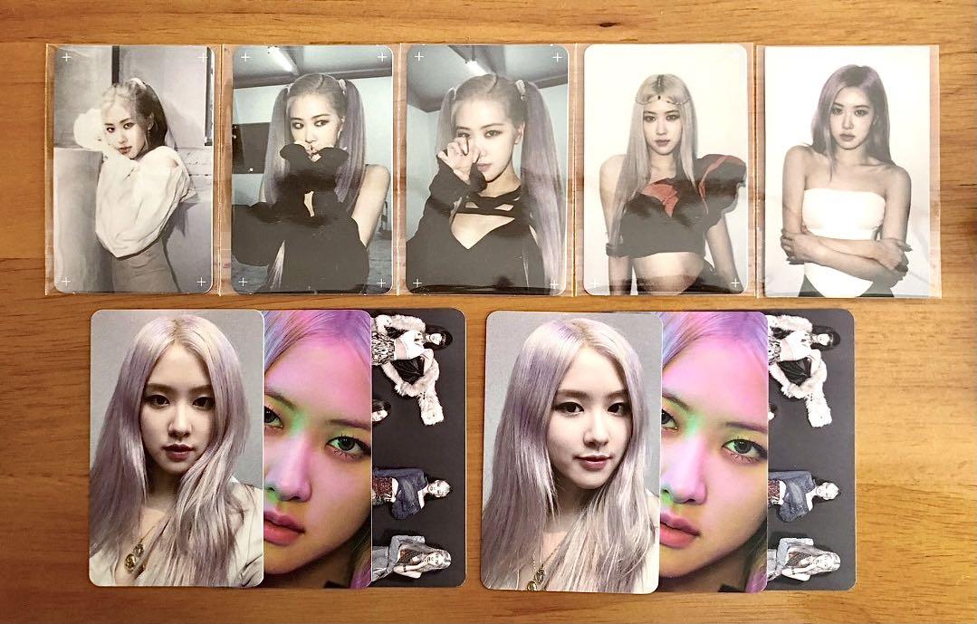 Blackpink Rose How You Like That Photocard Set K Wave On Carousell
