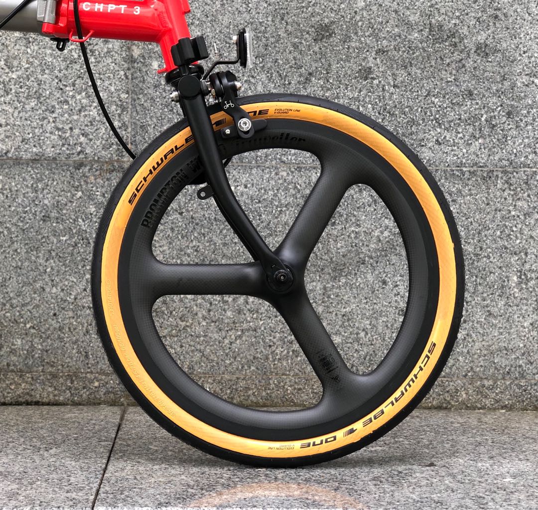 Bromptonworldtravellers X SMC 3 spoke carbon