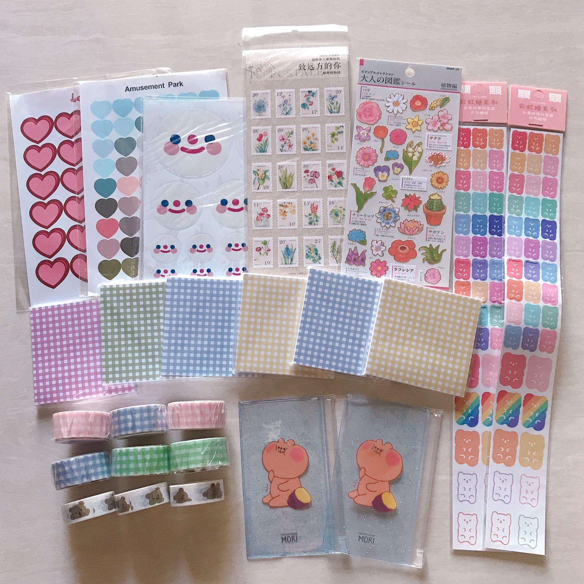 aesthetic cute bujo stickers journalling, Hobbies & Toys, Stationery &  Craft, Stationery & School Supplies on Carousell