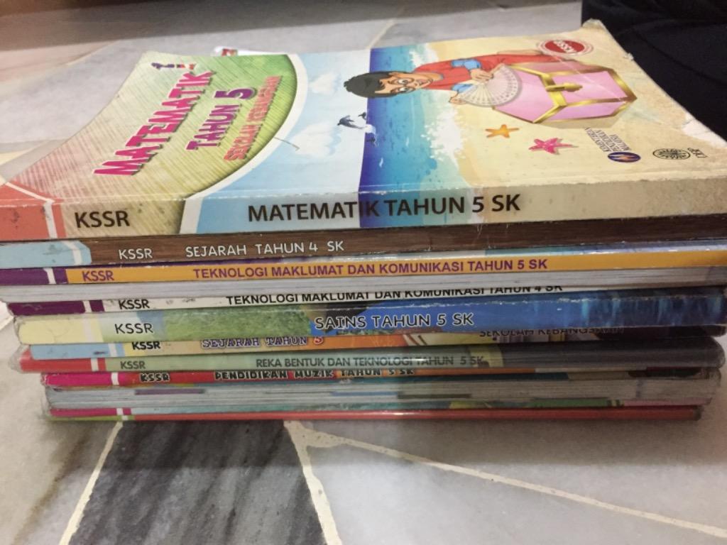 Buku Teks Kssr Tahun 5 Primary School Books Stationery Books On Carousell