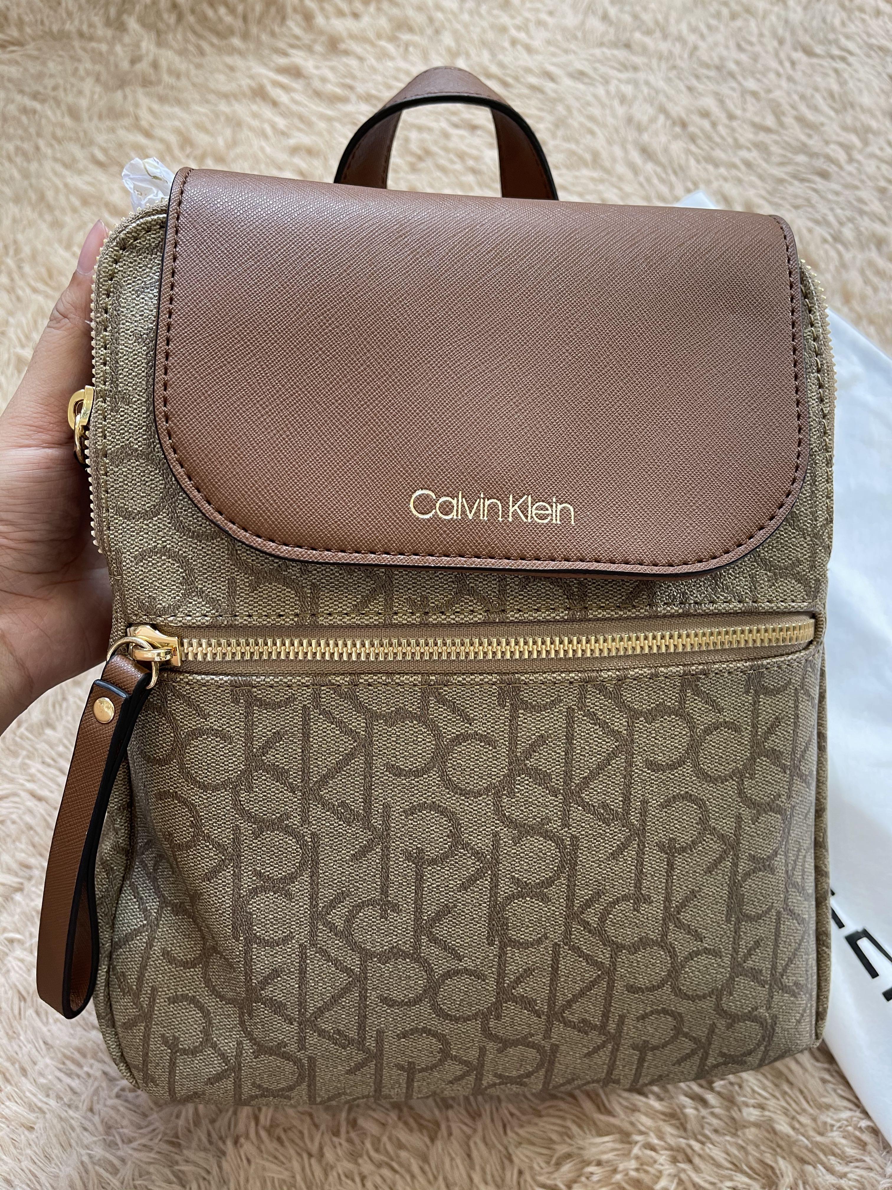 Calvin Klein Elaine Backpack Small Monogram