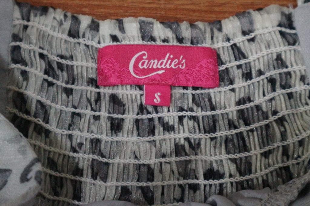 Candies Chiffon Printed dress (Category: Dresses) located in Quezon City. Submitted by chxcxfxmx (Listing ID 1060772582, Image 3). Description: Used once candies dress fits xs to s chiffon fabric Meet up places: QC Marikina South Caloocan For transactions you can message me here: fb.com/janinedarnayla.