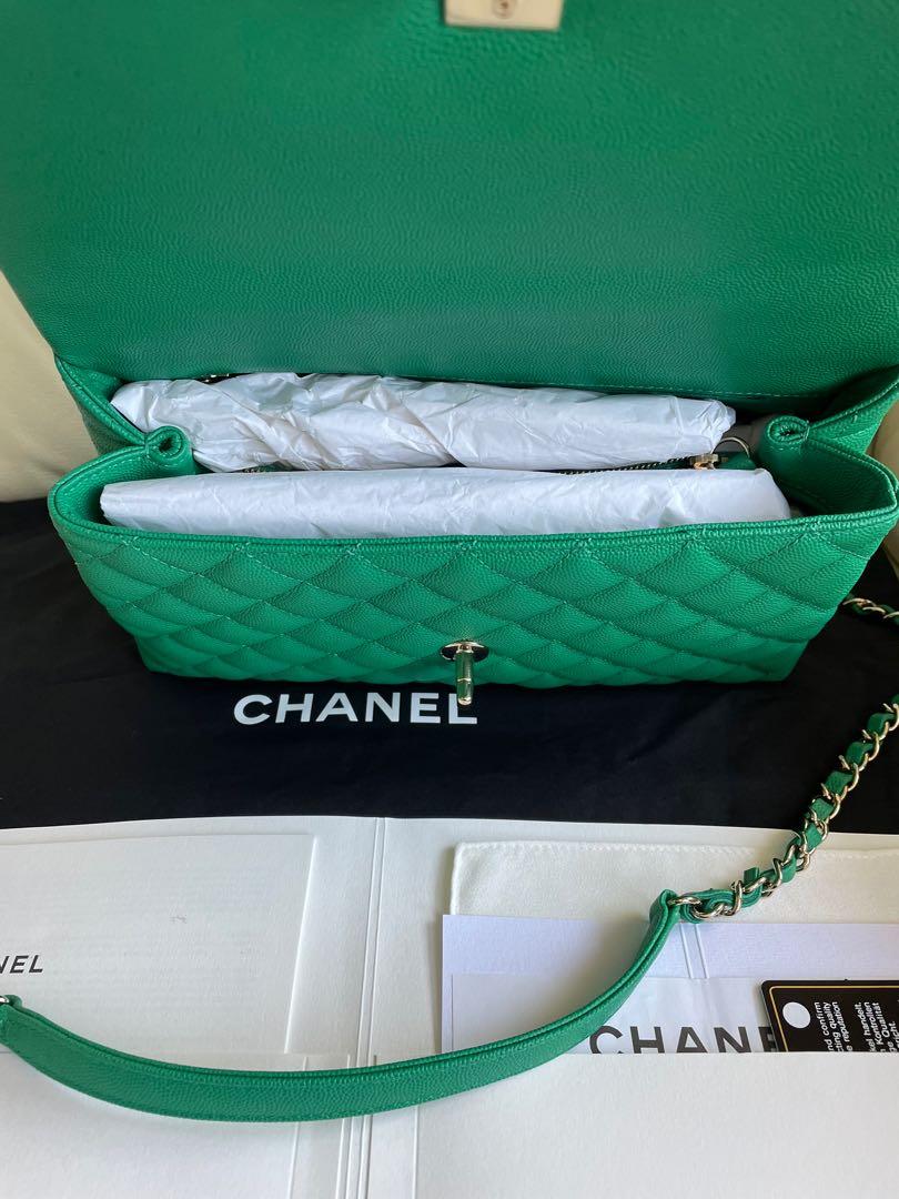 Chanel Coco Handle Medium Size, Women's Fashion, Bags & Wallets, Cross