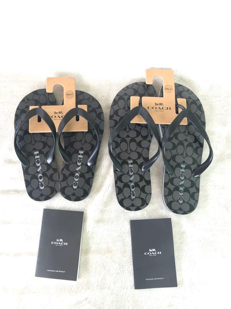 Coach Slippers Size 11 (size 9 for Men), Women's Fashion, Footwear, Slippers  and slides on Carousell