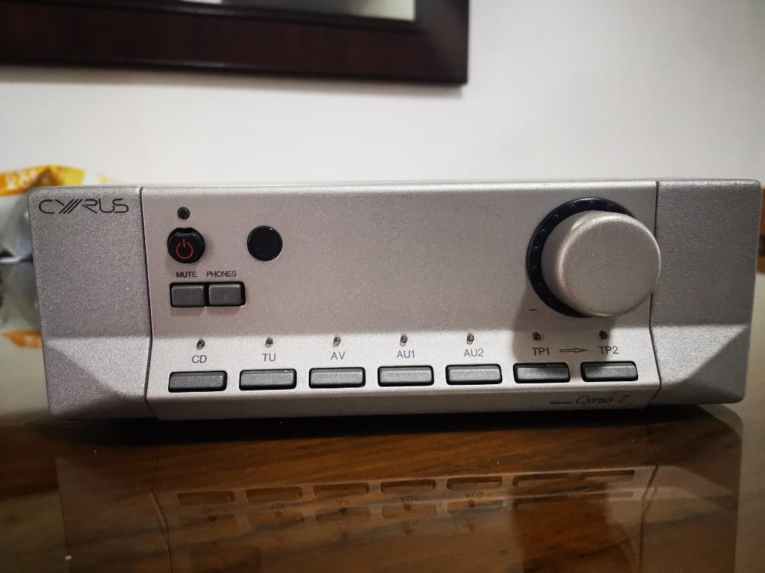 Cyrus 7 amplifier