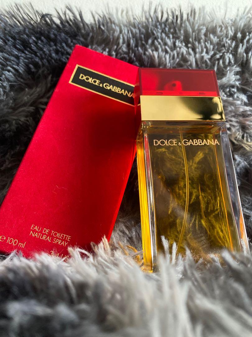 dolce & gabbana red perfume discontinued