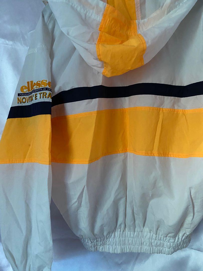 blue windbreaker vintage jacket 