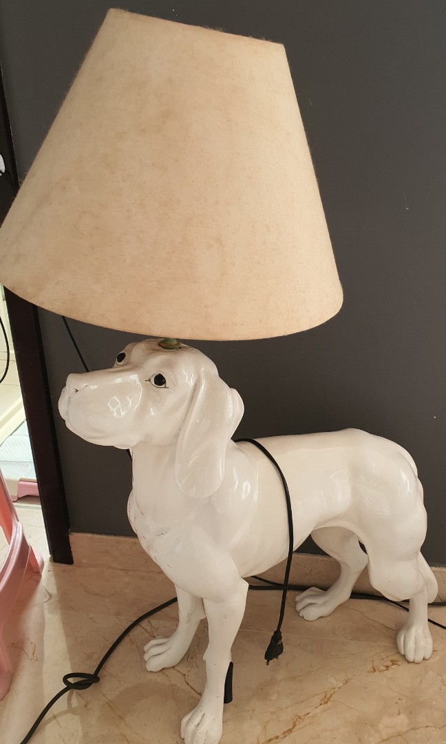 Floor Lamp Wood Carved Dog Furniture Home Living Decor Other On Carou Floor Lamp Wood Carved Dog Furniture, Wooden Carved Floor Lamps