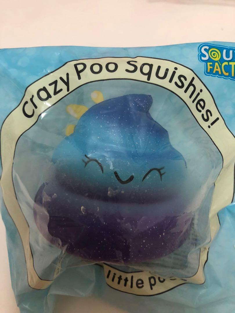 galaxy poop squishy