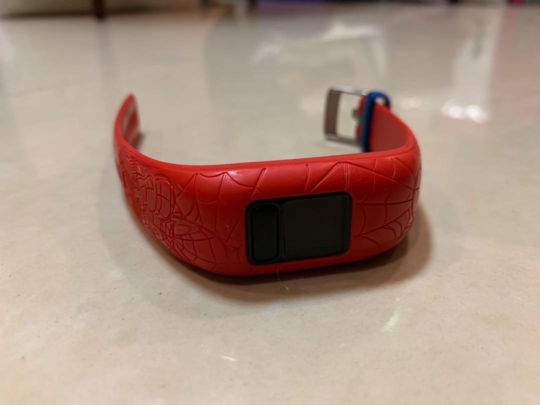 Garmin vivofit jr cheap spider man red