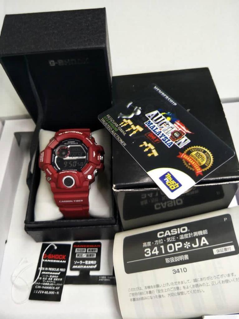 GShock Rangeman GW 9400 RDJ 4JF Men s Fashion Watches