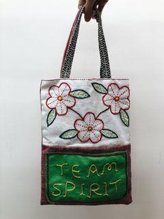 Handcrafted totebag