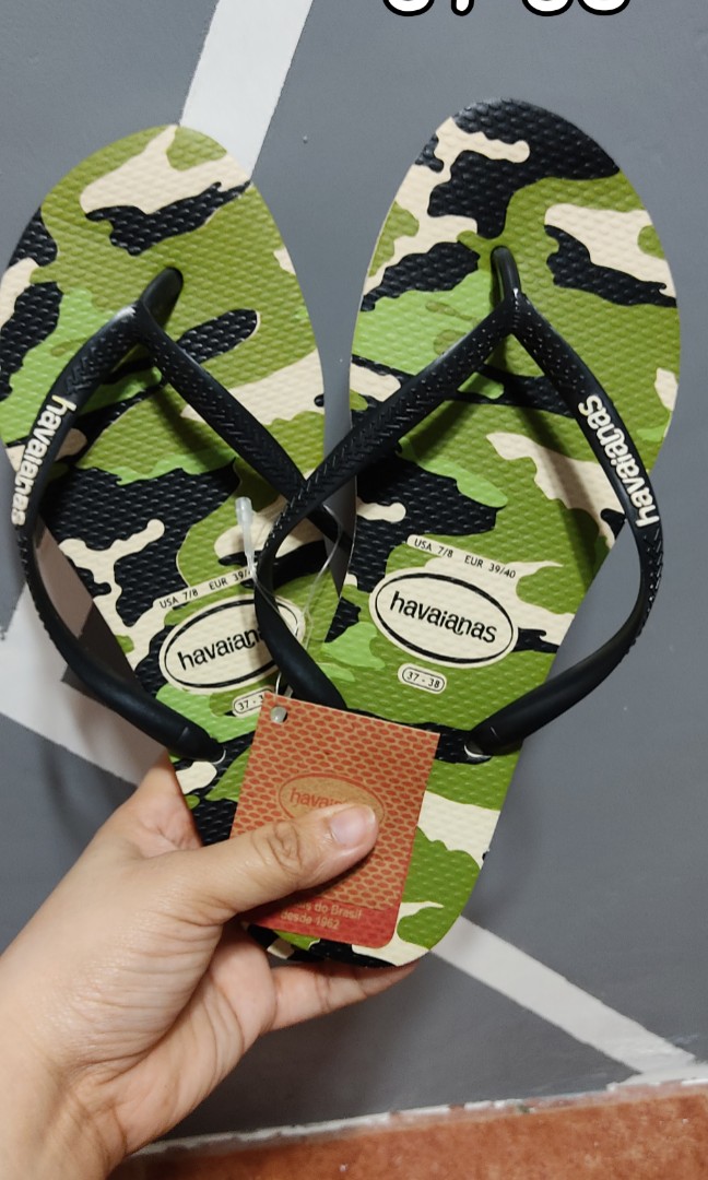 HAVAIANAS SLIM CAMU Women s Fashion Footwear Flats Sandals on Carousell