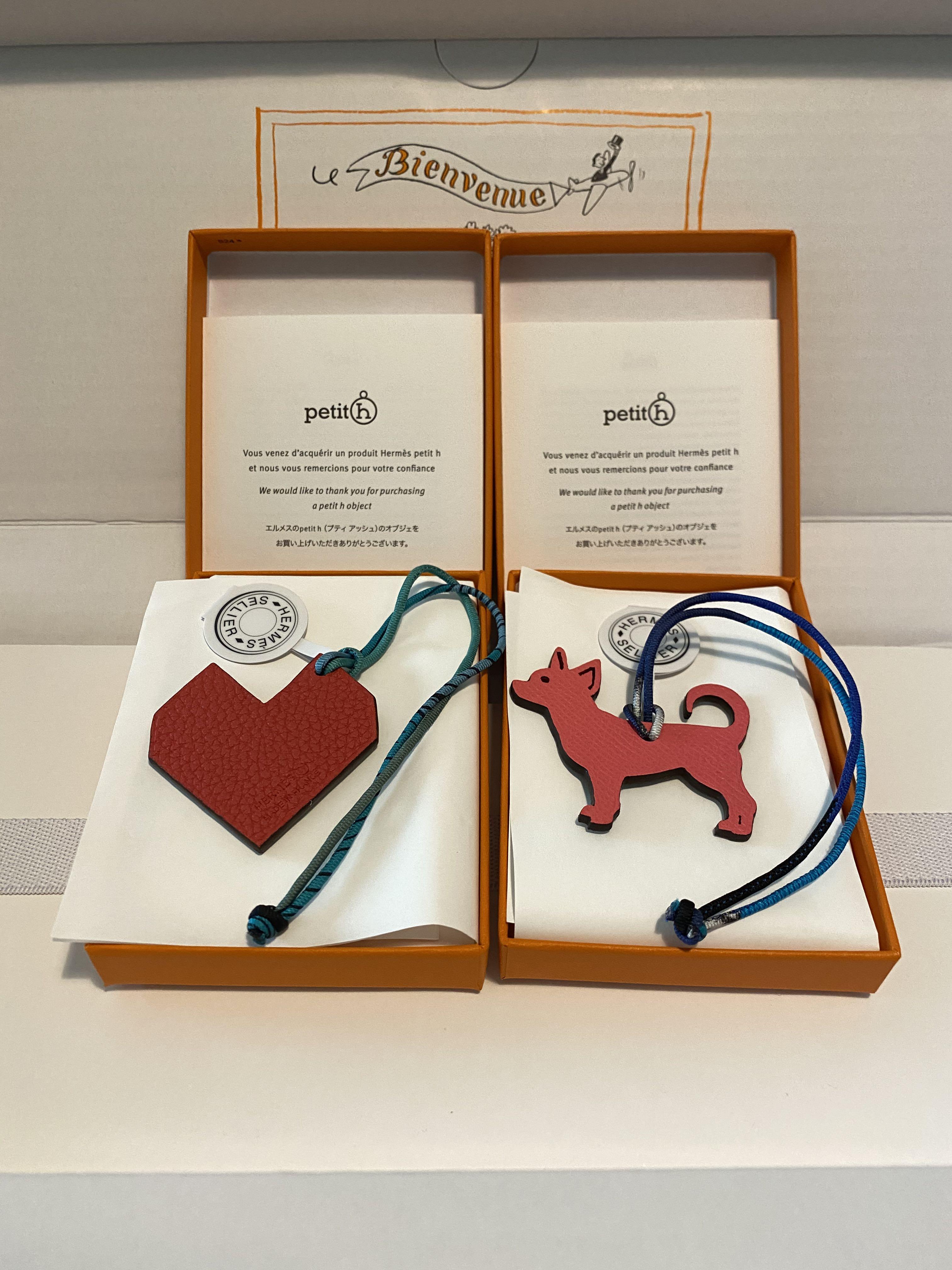 Hermes heart deals charm