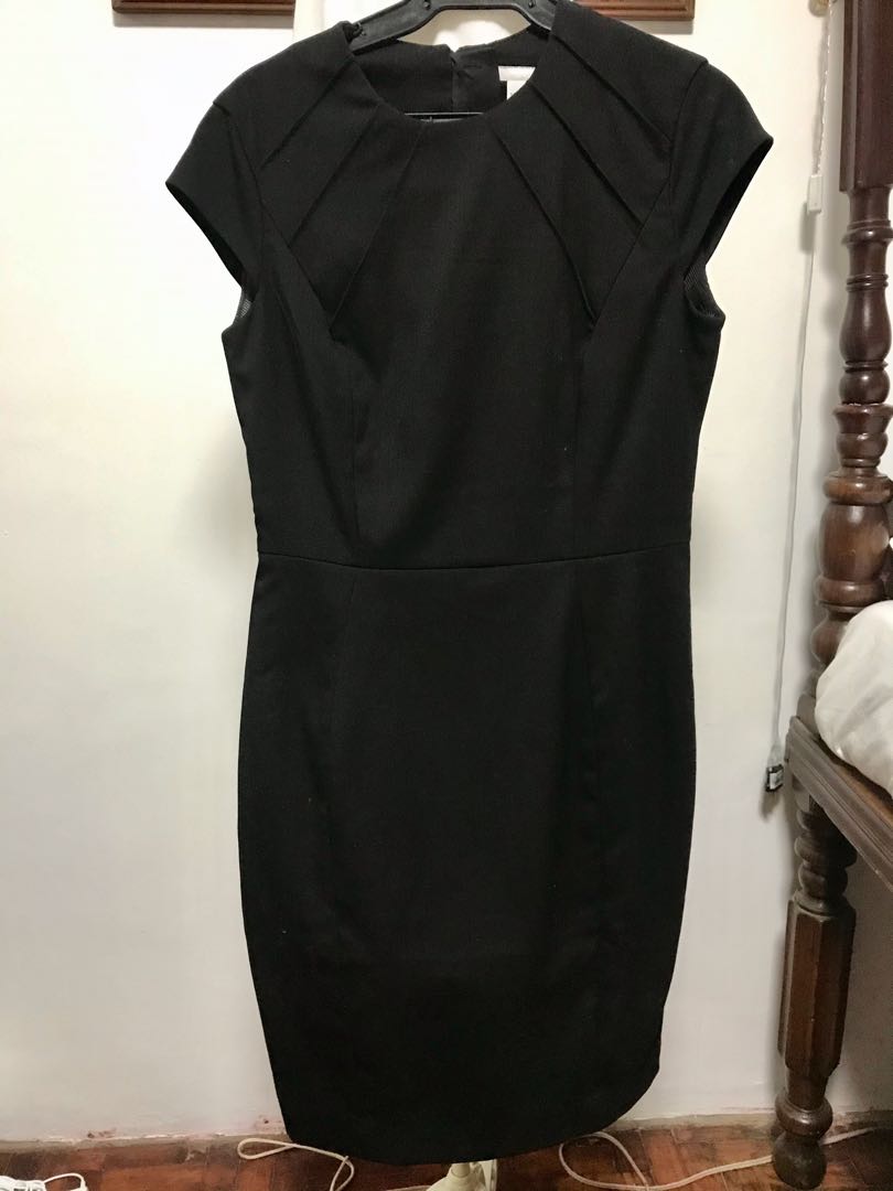 H&m black formal dress clearance