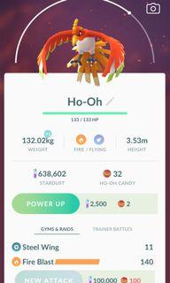 Ho oH Kyruem Lugia Giratina for sale