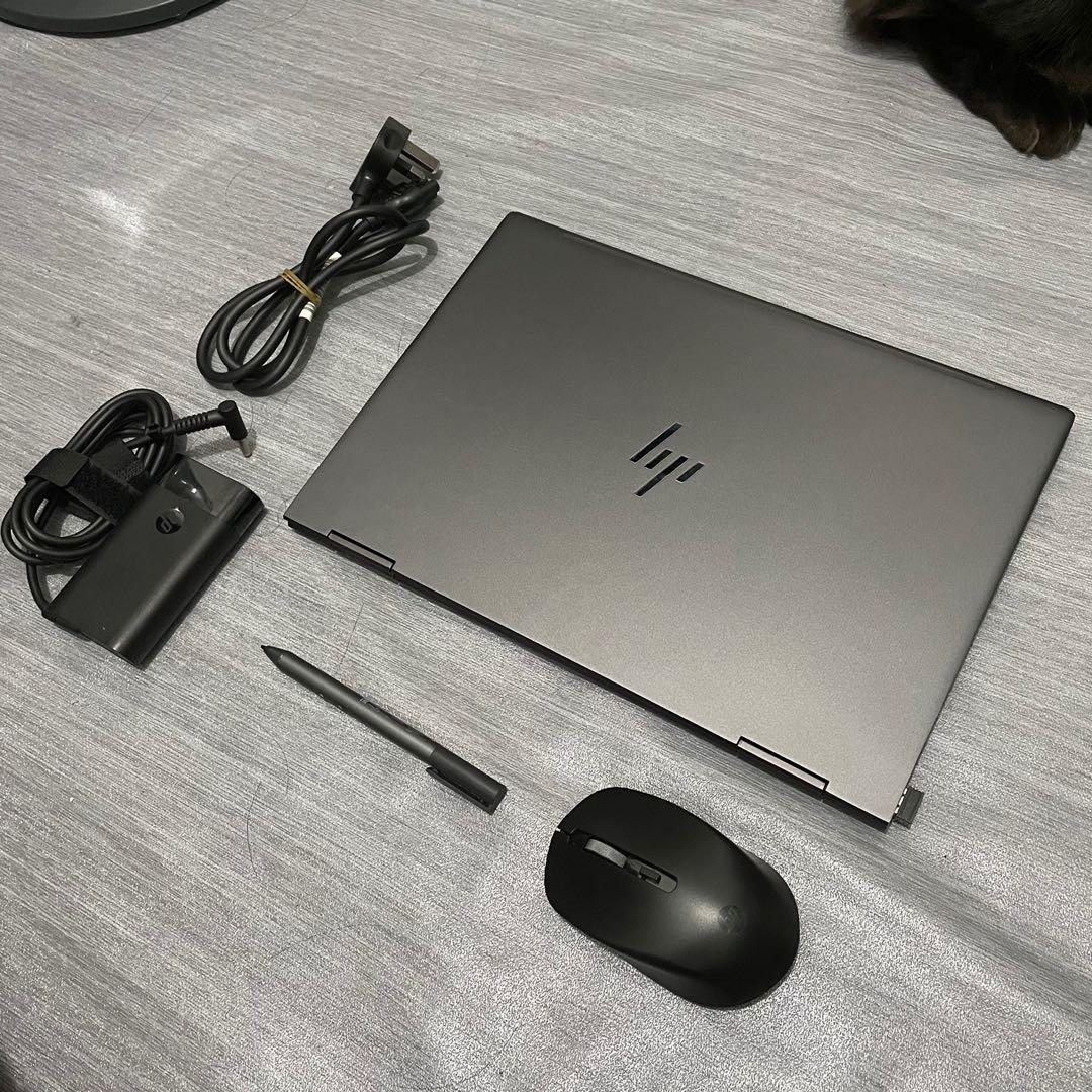 HP Envy x360 2in1 Convertible AMD Ryzen 5 Face ID Windows Hello 4K