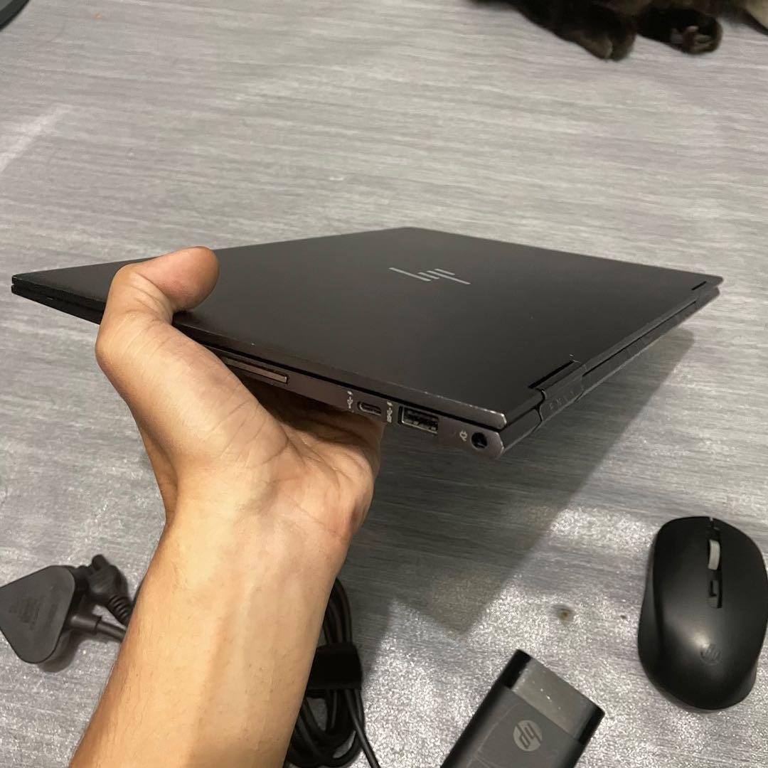 HP Envy x360 2in1 Convertible AMD Ryzen 5 Face ID Windows Hello 4K