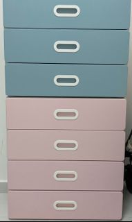 IKEA kids drawers Pink or blue Babies Kids Baby Nursery