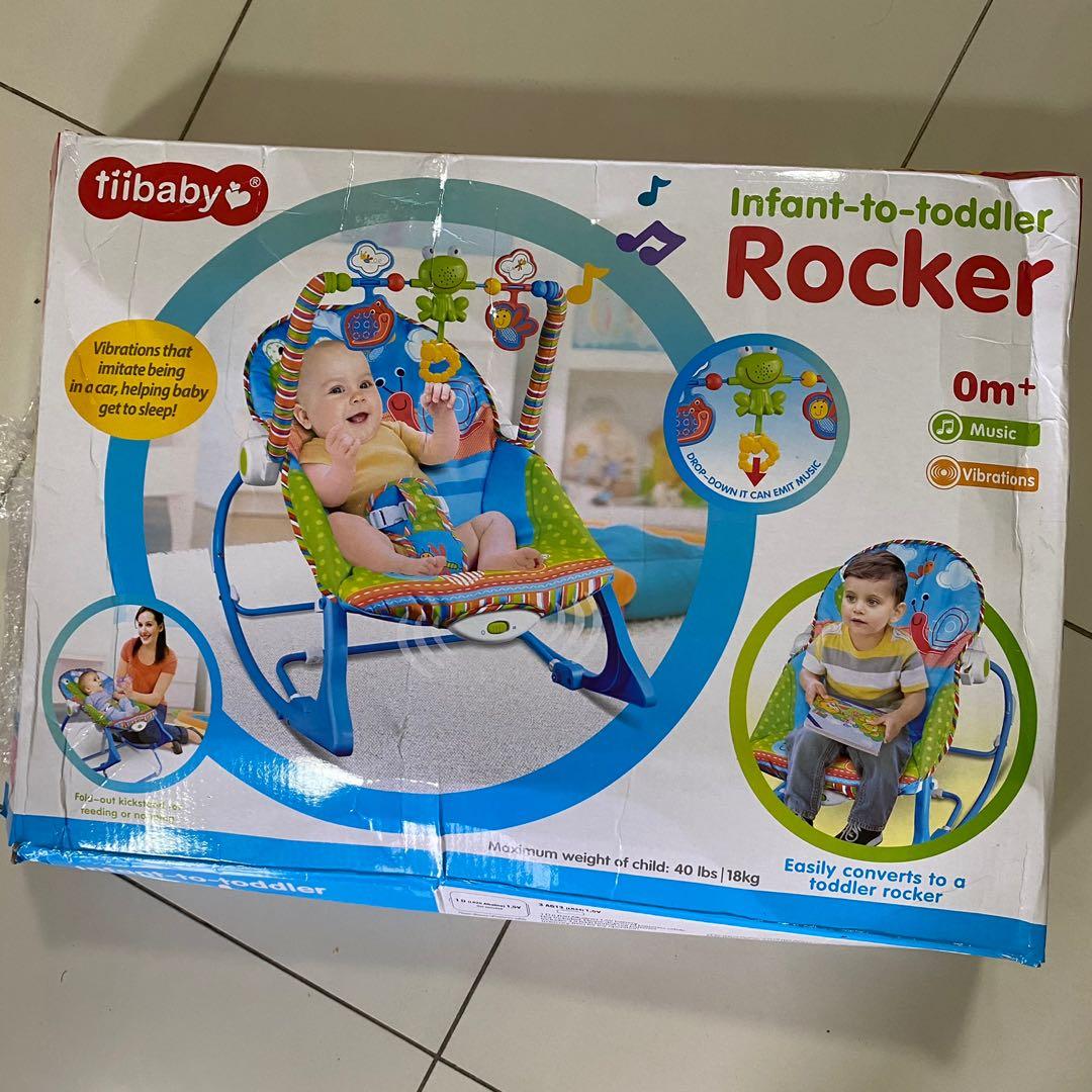 Infant to Toddler Baby Rocker Babies Kids Infant Playtime on Carousell