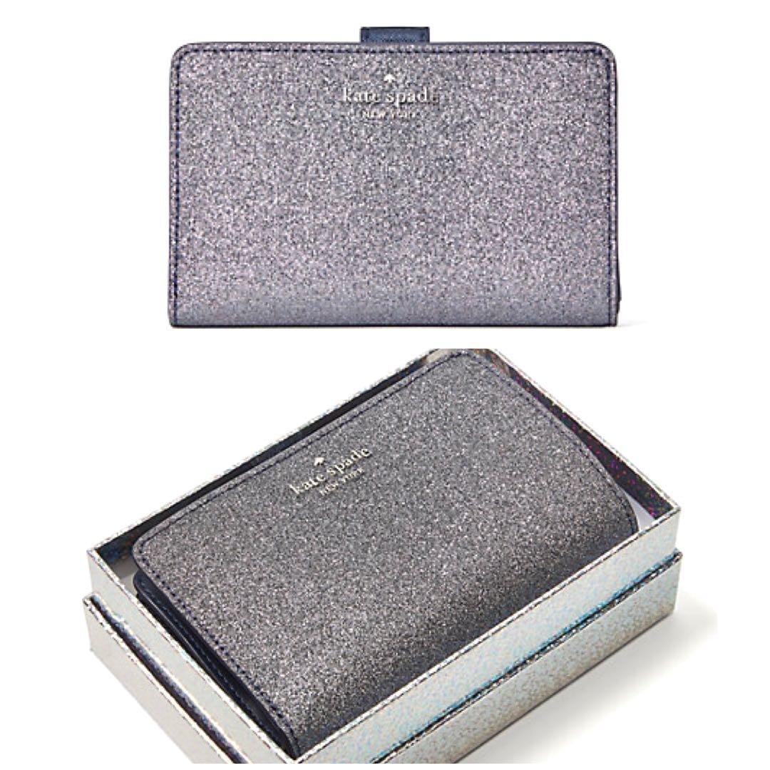 Lola glitter boxed 2025 medium compact wallet