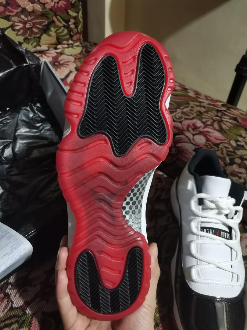J11 low gym red concord sz 11 Men s Fashion Footwear Sneakers on Carousell