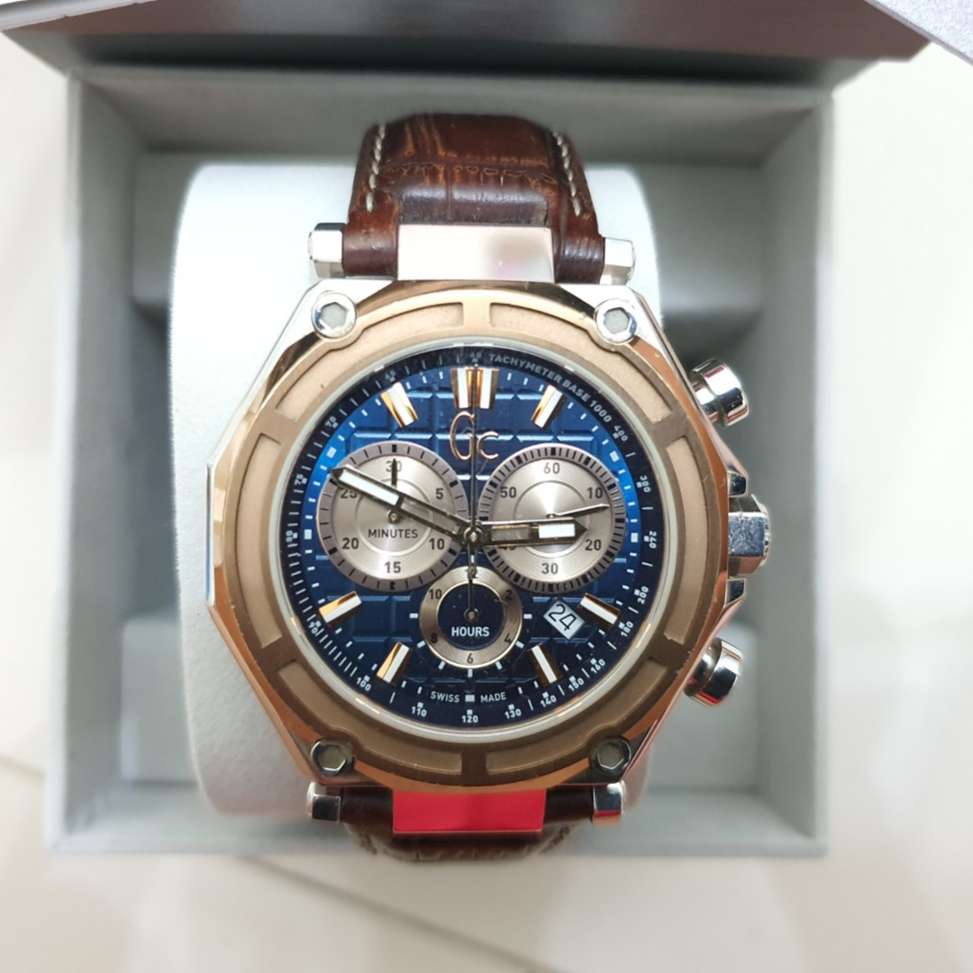 Jam tangan GC Guess Collection X10005G7S 00614 Original mulus like new lengkap