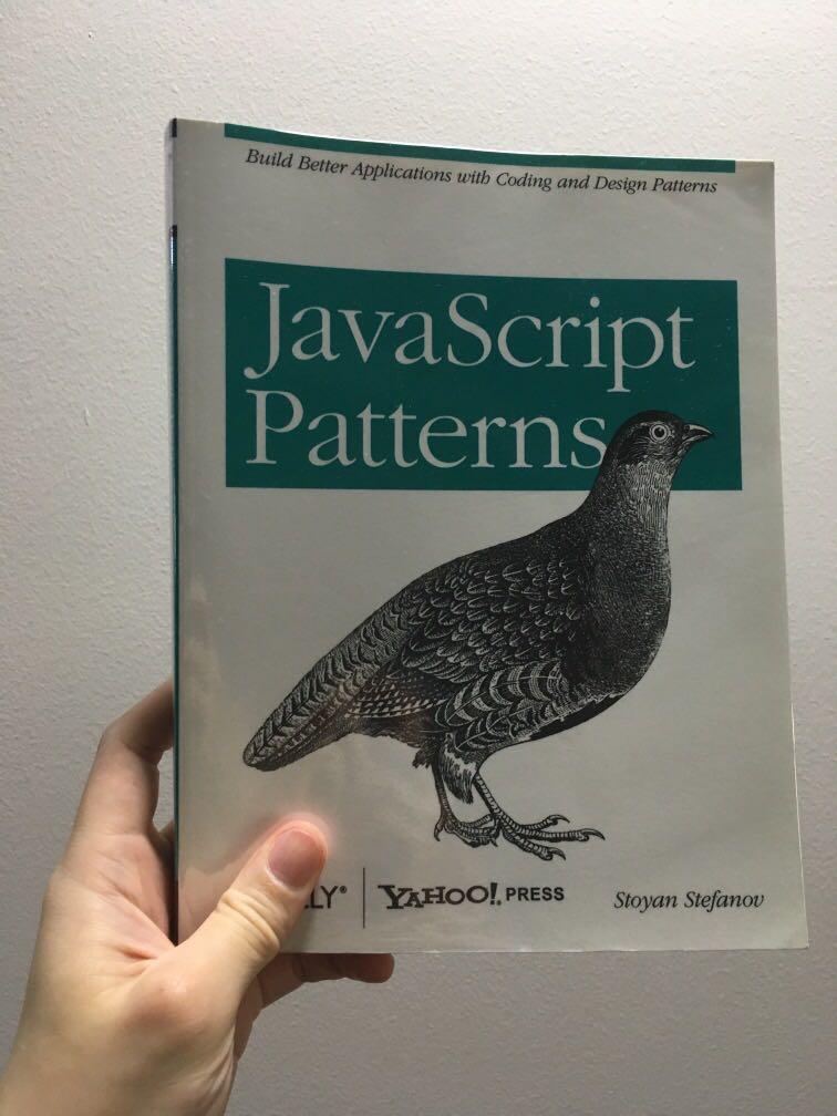 JavaScript Patterns, Books & Stationery, Textbooks, Professional