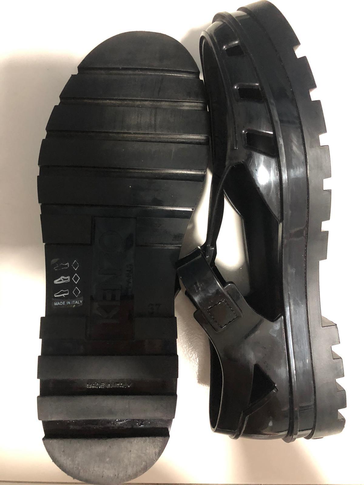 Kenzo Sendia Jelly Sandals Size 42 Kenzo Black Jelly Sandals with Ankle Strap Size 39 EU main image 3