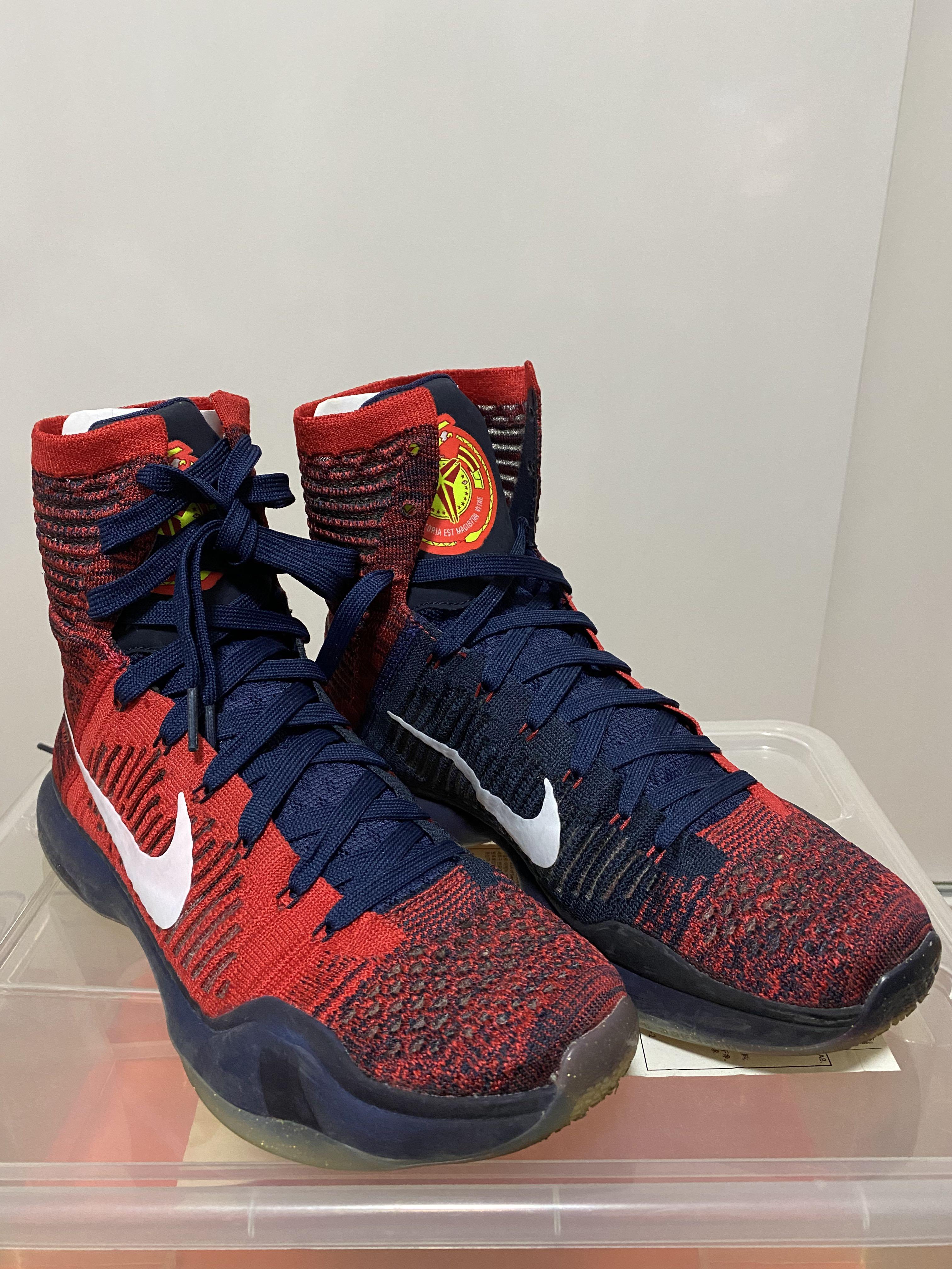Kobe 10 university red top