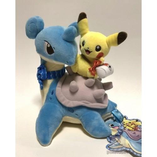 Lapras Pikachu riding plush