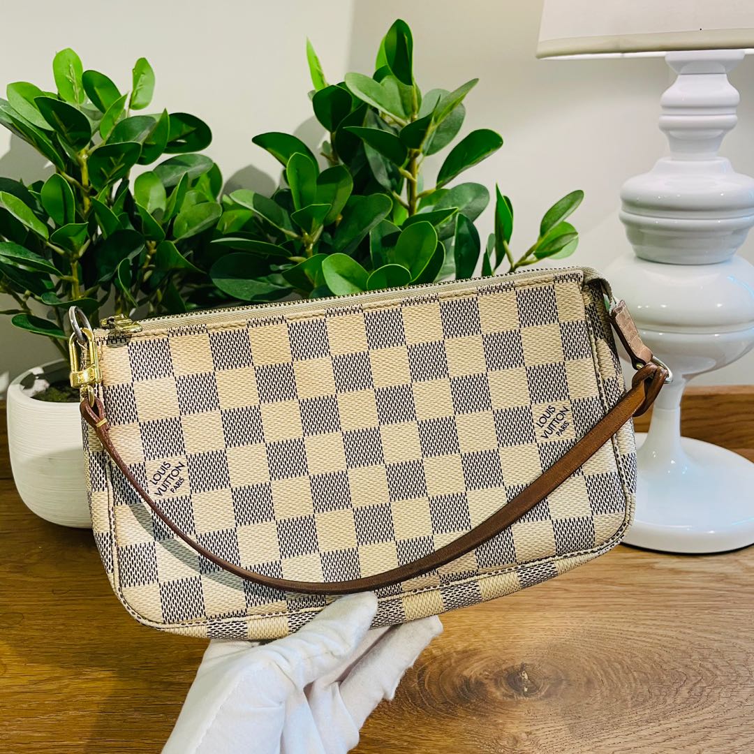 Louis Vuitton LV Mini Pochette Accessoires Azur Shoulder Crossbody Bag,  Luxury, Bags & Wallets on Carousell