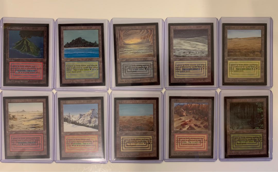 MTG CE/IE dual lands NM