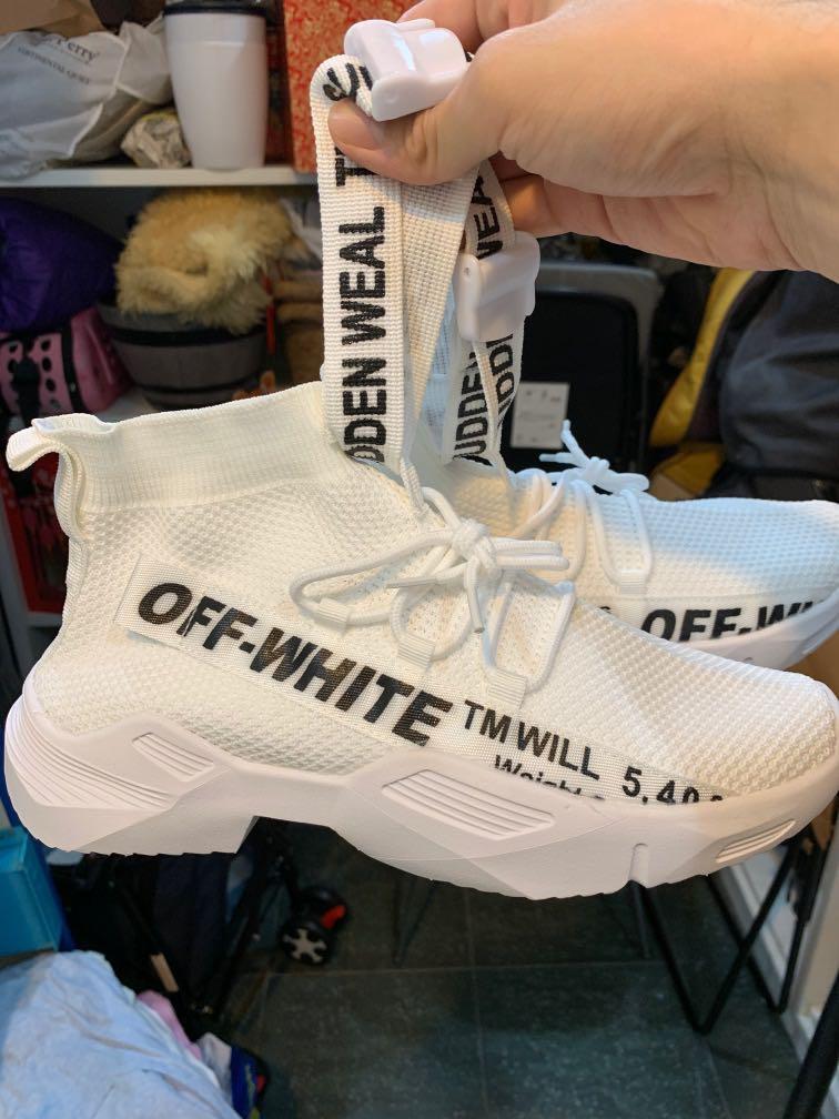 Off white tm 2025 will 5400 lbs shoes