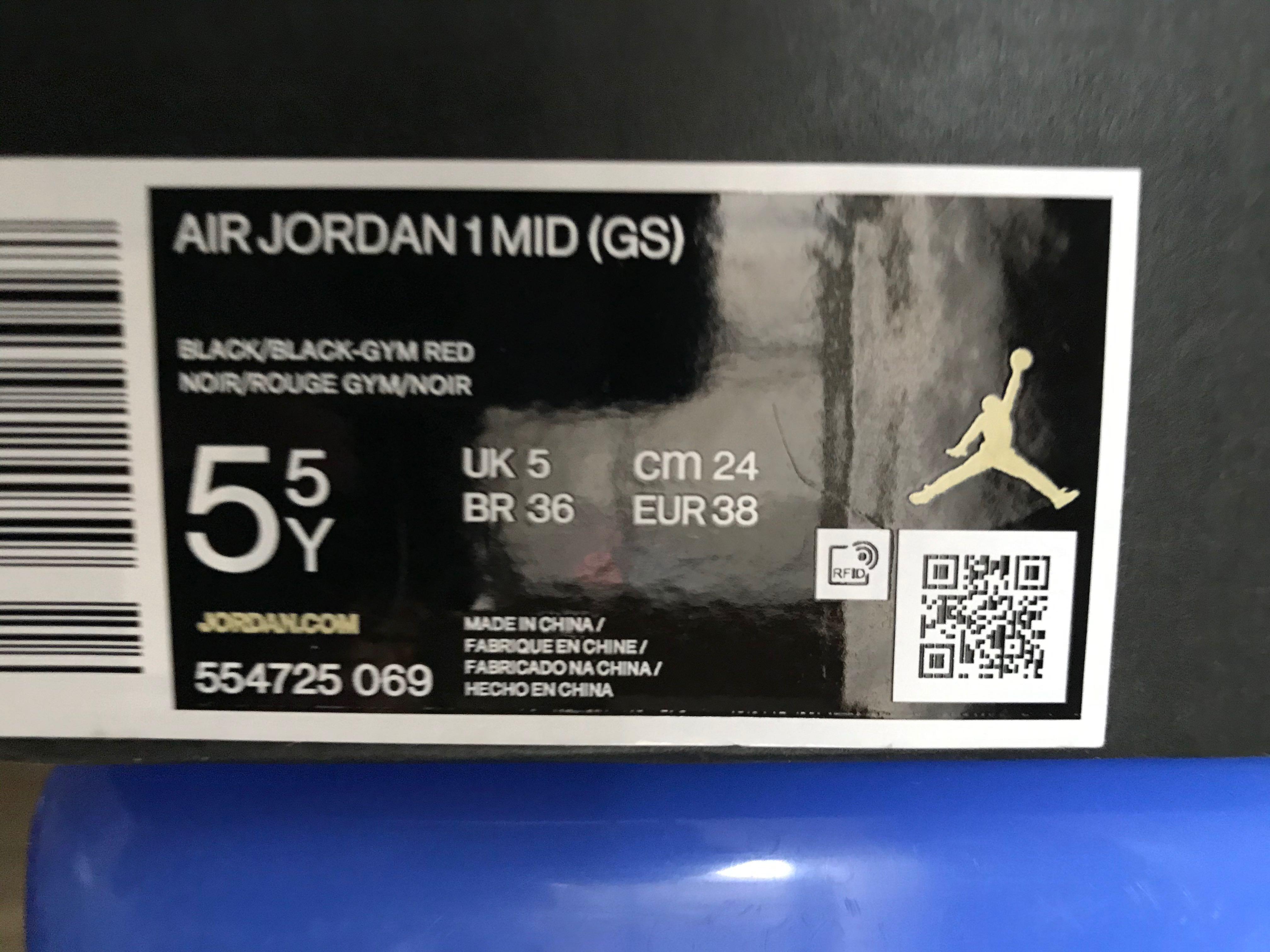 Nike Air Jordan 1 Mid (GS) Chicago