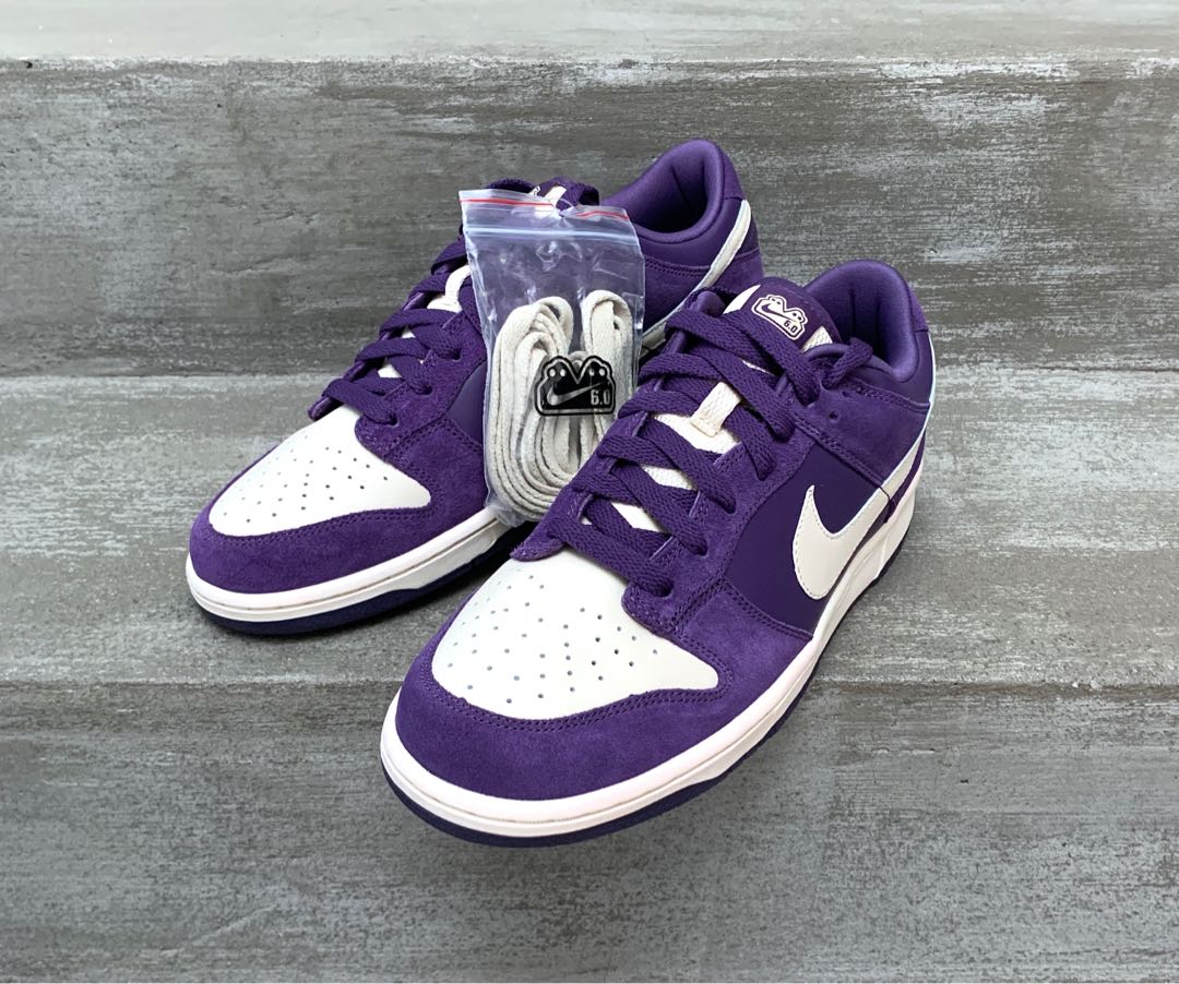 Nike Dunk Low 6.0 NKE Quasar Purple, Men's Fashion, Footwear, Sneakers on  Carousell