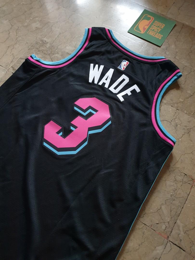 Restock: Nike NBA City Edition Dwayne Wade Jersey Miami Vice — Sneaker  Shouts