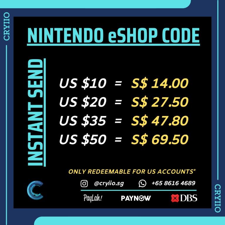 nintendo us gift card