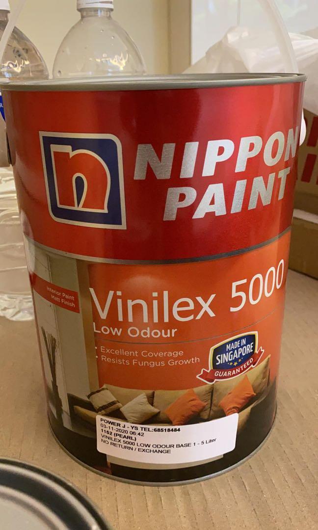 Nippon Paint Pearl 5L, Everything Else on Carousell