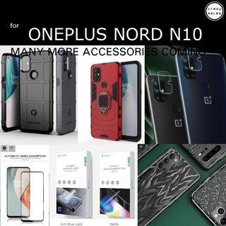 OnePlus Nord N10 SCREEN PROTECTOR | TEMPERED GLASS (CS) | CASE (CS)