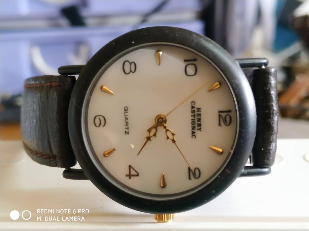 Henry castignac watch clearance
