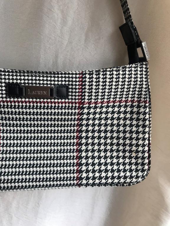 Ralph lauren houndstooth bag 2025