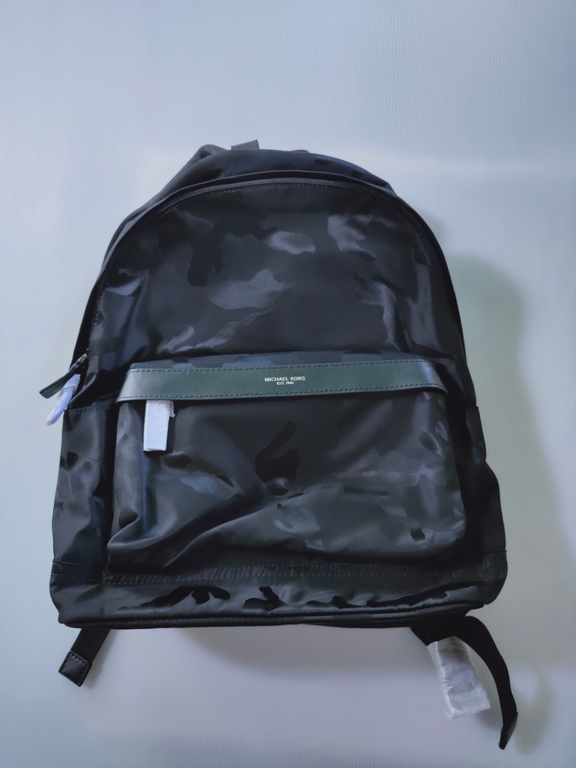 Michael Kors Kent Camo Backpack in Black for Men