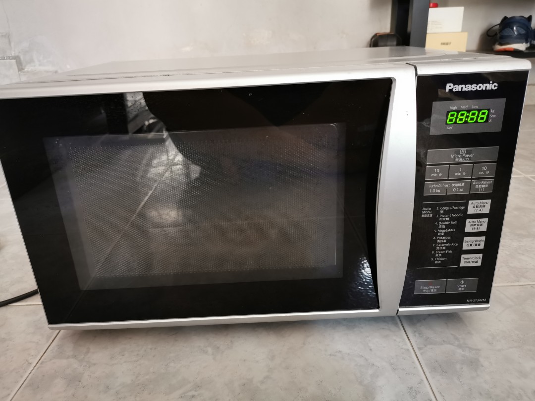 Panasonic Microwave NN-ST342M, TV & Home Appliances, Kitchen Appliances ...