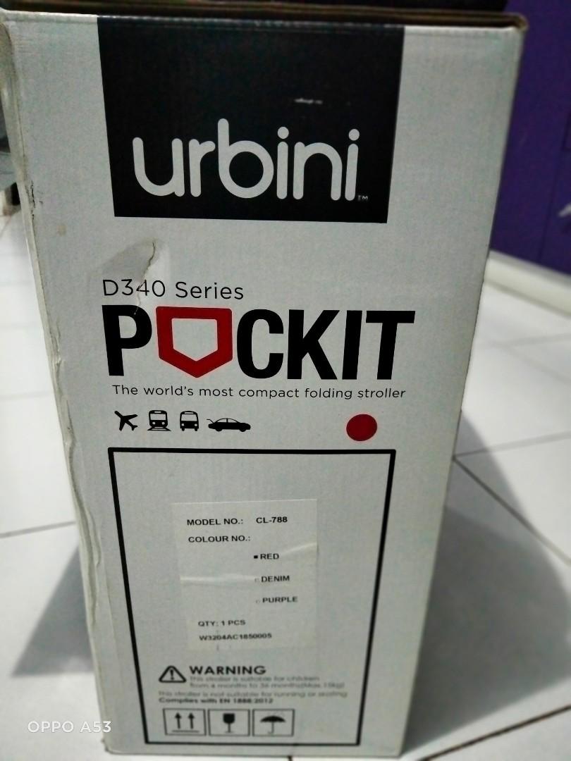 Pockit D340 series masih mulus Bayi Anak Kereta Kursi Goyang Gendongan Bayi di Carousell