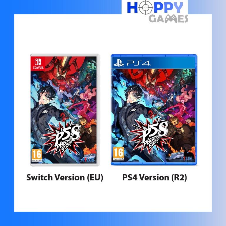 Ready Stock Persona 5 Strikers Nintendo Switch Ps4 Playstation 4 Eu R2 Full English Gameplay Video Gaming Video Games Playstation On Carousell