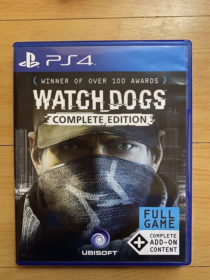 Pre Owned Watch Dogs Complete Edition Ps4 Asian Video Gaming Video Games Playstation On Carousell