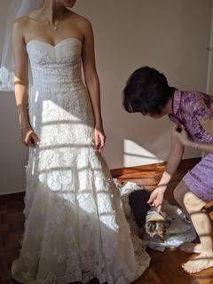 Pronovias wedding gown