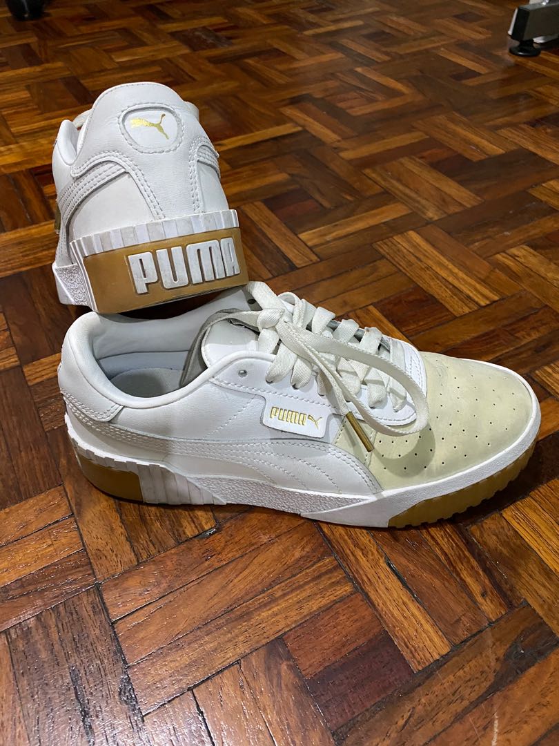 Accidentally drifting ticket Puma Cali Exotic White Sneakers, Women's Fashion, Footwear, Sneakers on  Carousell