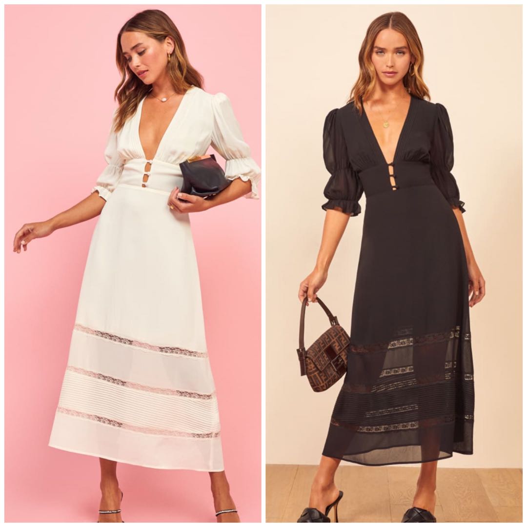 Reformation ginny dress clearance